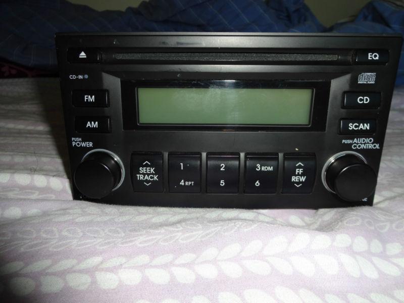 05-10 kia sportage cd radio player oem factory 961401f100xx1 car stereo