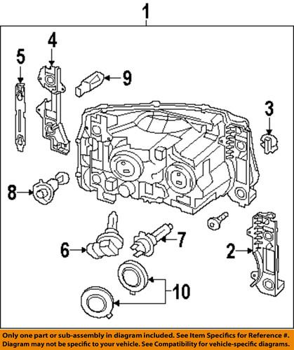 Land rover oem lr023535 headlight-headlamp assembly