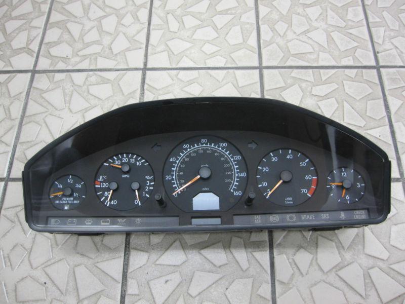 1998 mercedes s420 w140 instrument cluster speedometer gauges oem 1404407711