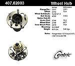 Centric parts 407.62003e rear hub assembly