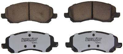 Perfect stop ceramic pc866a brake pad or shoe, front