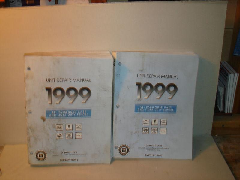 1999 gm dealer unit repair manuals