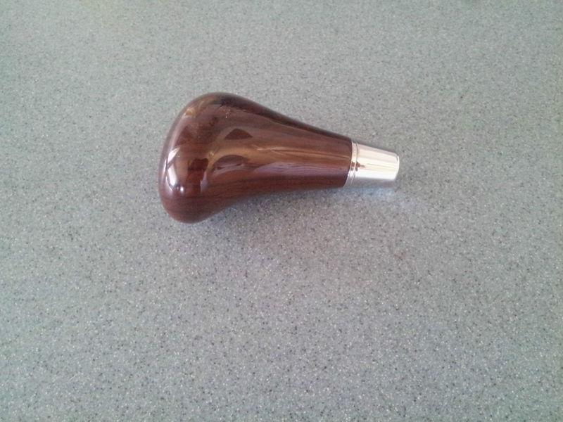 Mbz  dark zebrano shiftknob with bajonett