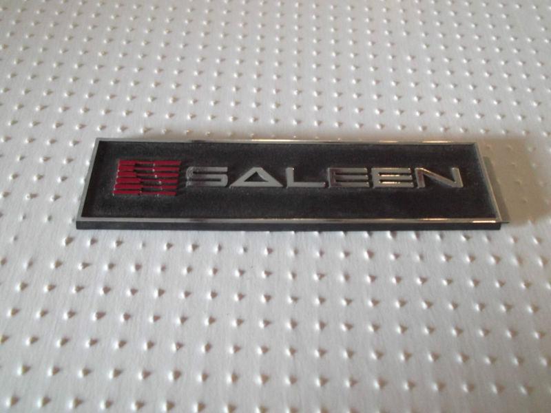 Saleen badge oem new look !!!