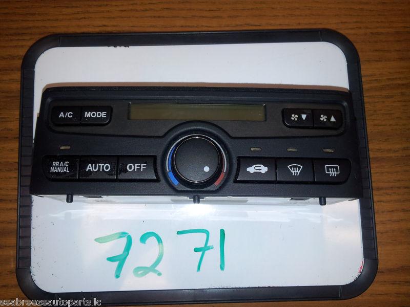 03-08 honda pilot climate temperature control unit a/c heat