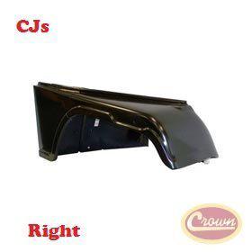 J5758964 crown fender (right) jeep cj5 1976-1983 cj7 1976-1987 cj8 1981-1986