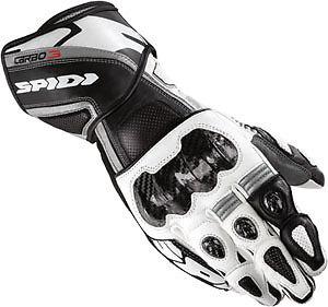 Spidi sport carbo-3 gloves white s/small