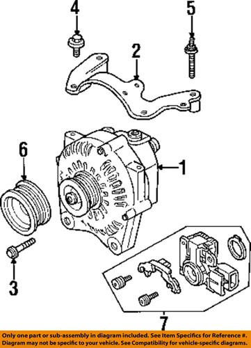 Lincoln oem n807173s2 alternator-alternator bolt