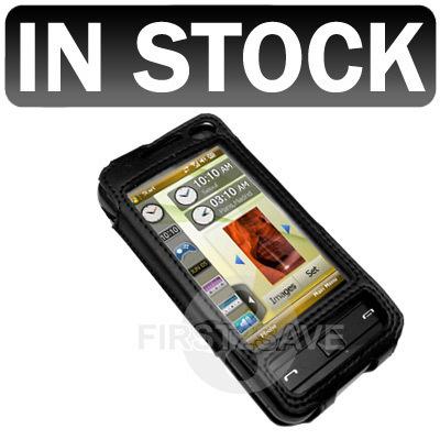 New leather pouch case cover for samsung i900 omnia