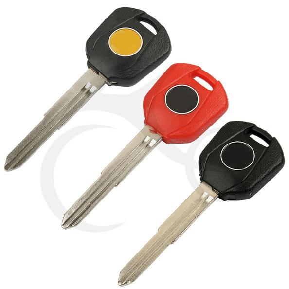 3pcs blank key uncut blade for honda  vtec 00-12 cbr250 11-12 hornet900 02-07