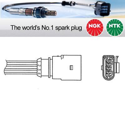 1x ngk ntk oxygen o2 lambda sensor  oza510-v12 oza510v12 (0051)