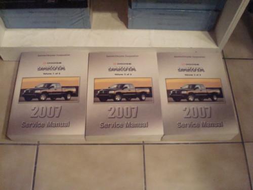 2007 dodge dakota truck factory workshop work shop service repair manual book 07