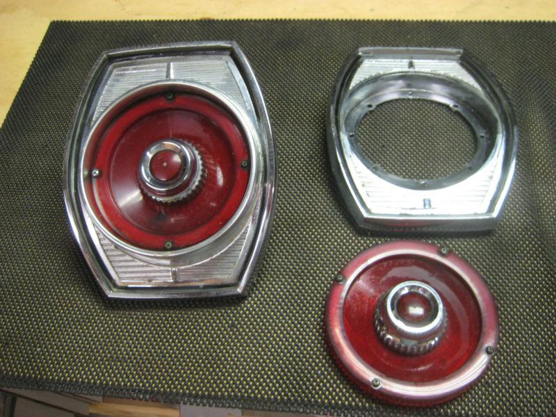 1965 ford custom tail lamp housings, without back-up