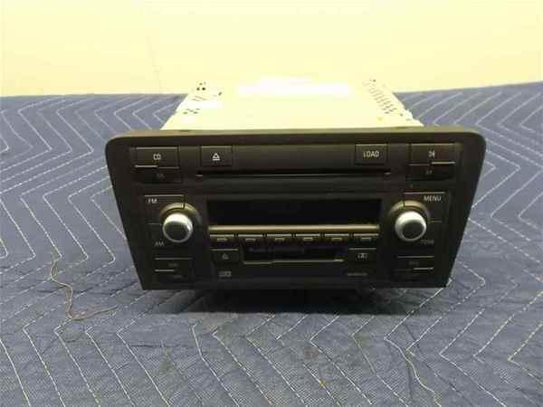 2006-2008 audi a3 radio cd player am/fm oem lkq