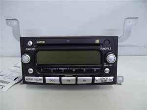 06 07 toyota yaris oem am fm mp3 cd player radio lkq