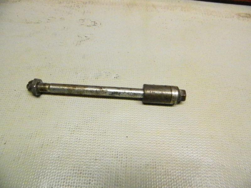 81 honda nx50 nx 50 m express sr front axle axel shaft bolt & nut