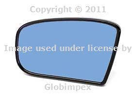 Mercedes w215 w220 (00-02) door mirror glass left w/ auto dimming oem new