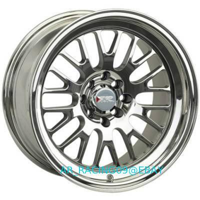 16x8 xxr 531 4x100/114.3 +20 platinum civic del sol integra miata mr2 ae86 240sx