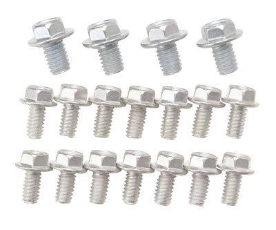 Moroso oil pan bolts cadmium hex head chevy oldsmobile small block/v8 set of 18