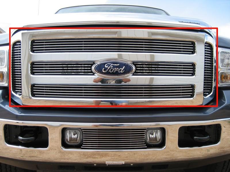 2008-2010 ford f250/f350  billet grille 6pc