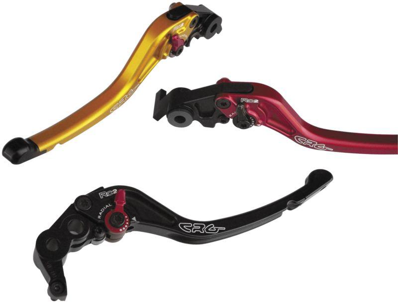 Crg rc2 standard length brake lever - black  2rb-513-t-b