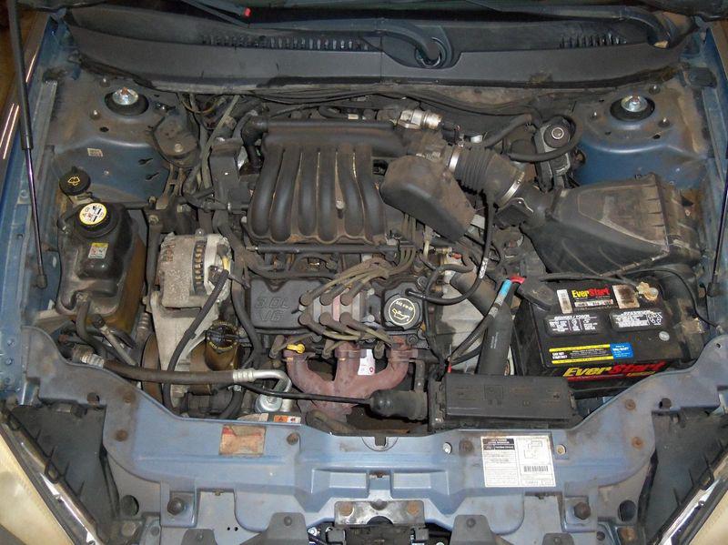 Ford taurus engine (3.0l), vin u (8th digit, ohv, vulcan, gasoline) 01