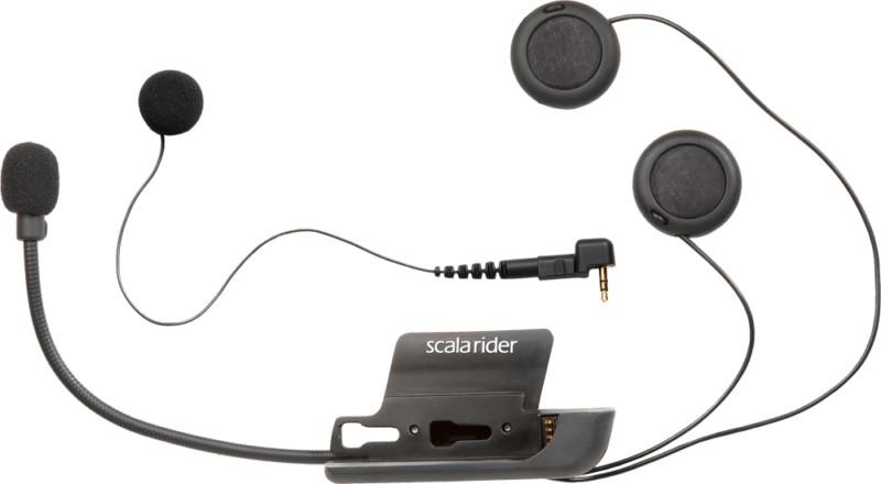 Scala rider audio kits - g4/g9 with corded and boom mic.