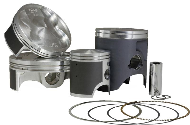 Vertex piston kit - standard bore 77.96mm, 12.8:1 high compression  23757a