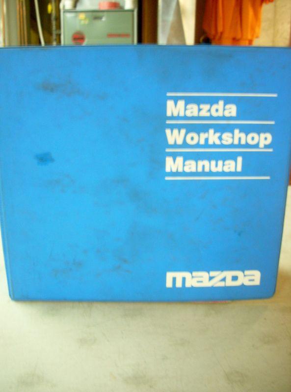 1995 95 mazda mpv van workshop shop service repair manual book &additional info