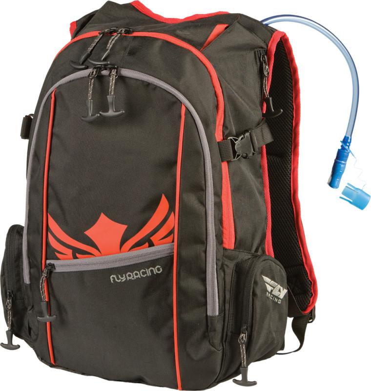 Fly racing back country backpack - red/black