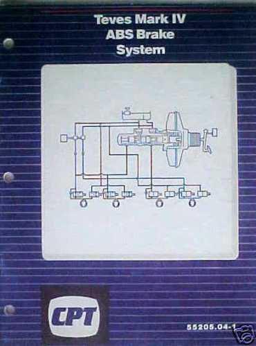 Teves mark iv abs brake system gm training fits 7 cars!