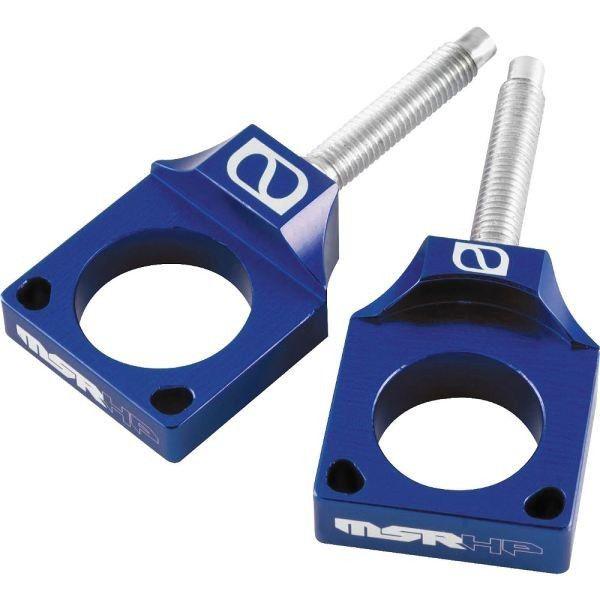 Msr hp axle blocks blue fits 02-08 yamaha yz250f