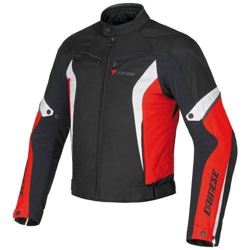 Dainese crono textile jacket black/red/white 42 usa/52 euro