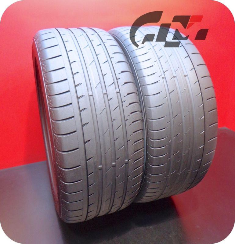 ★tire price match+10% ★2 continental 255/45/19 contisportcontact 3 porsche 23592