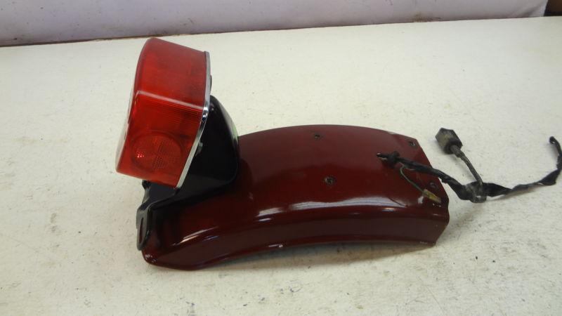 1978 kawasaki kz650 kz 650 k375. rear fender and tail brake light