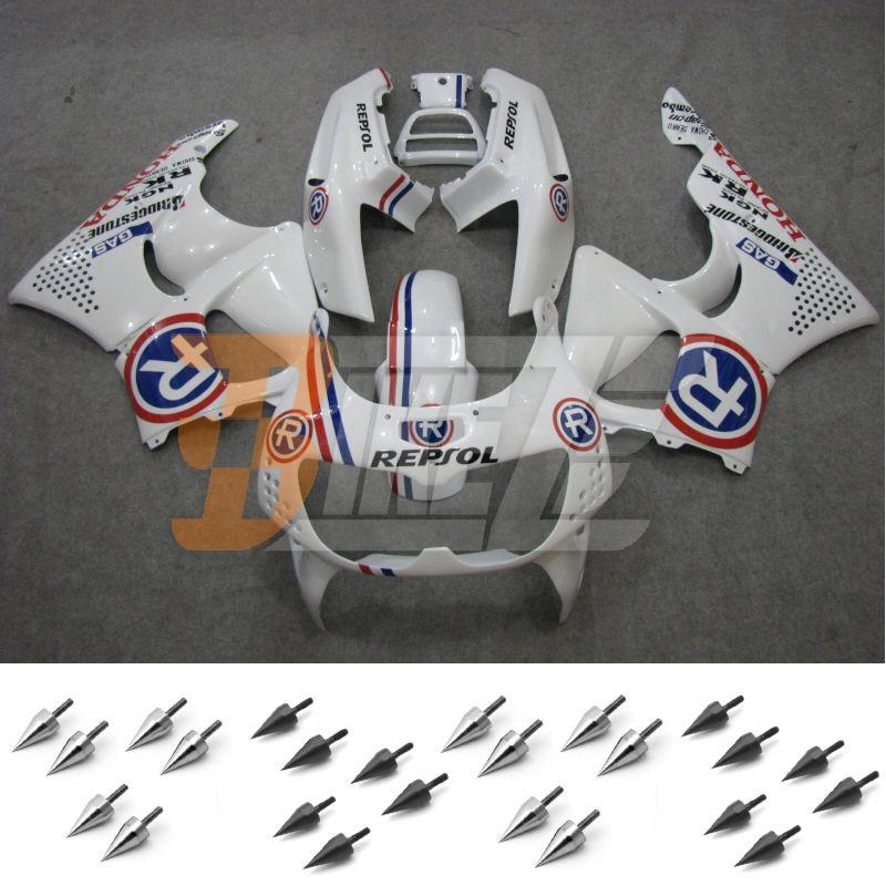 Free bolt kit! body frame fairing kit for honda cbr900rr cbr893 1996 1997 ah