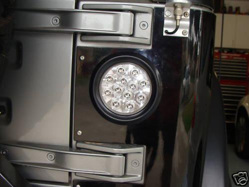 Jeep wrangler led tail lights clear lens