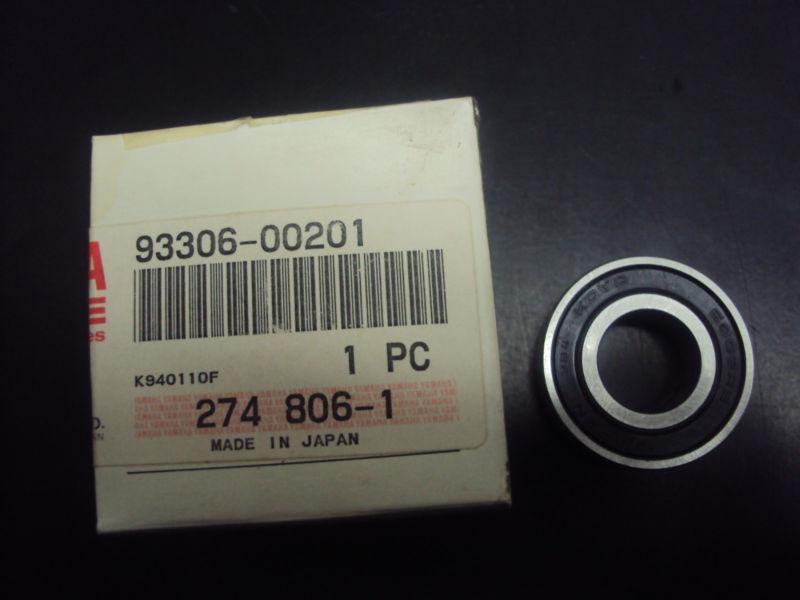 Yamaha, pn 93306-00201-00,bearing,1977-2001 yz80/rc100/ce50/cg50/cw50 models