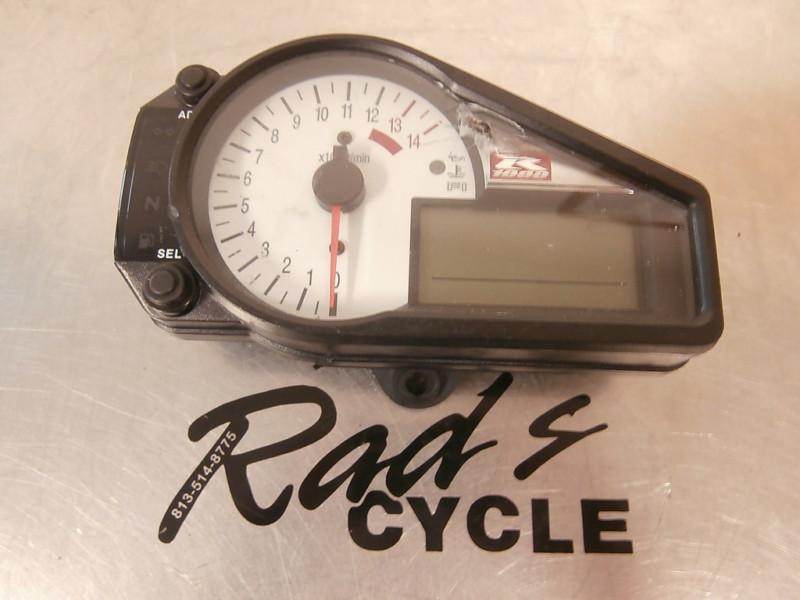 01-02 suzuki gsxr 1000 gauge cluster speedo tachometer tacho oem 9286