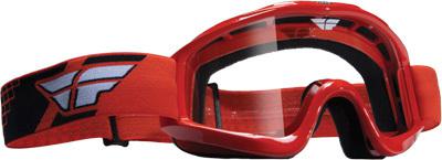 Fly fly goggle focus adult red clear lens 37-2202