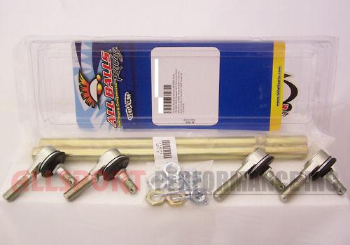 Can am ds 450 std/x 2008-2012 atv hd inner outer tie rod ends with 12mm rods kit