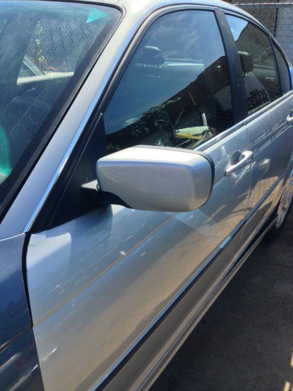 Bmw e46 drivers side door, mirror, glass everything included