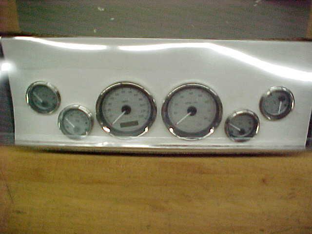 Harley-davidson stock flhx white gauges no reserve