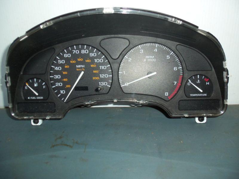 00 01 saturn s instrument cluster speedometer mt dohc 21025091 149k