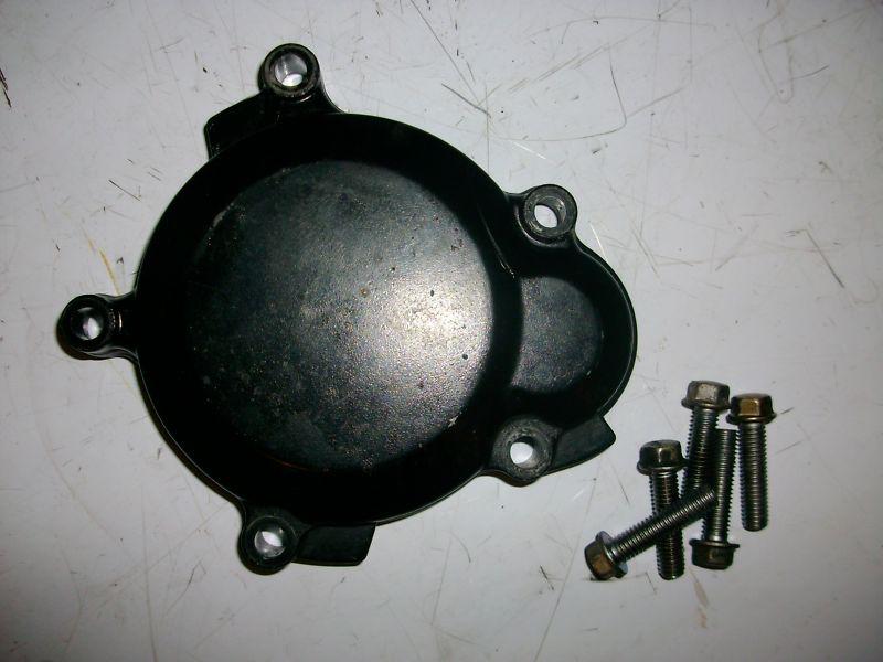 Y 99 00 2000 suzuki hayabusa gsxr 1300 oem starter idler gear cover + bolts