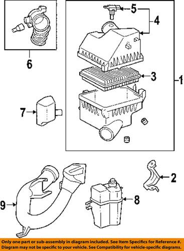 Toyota oem 2220431020 mass air flow sensor