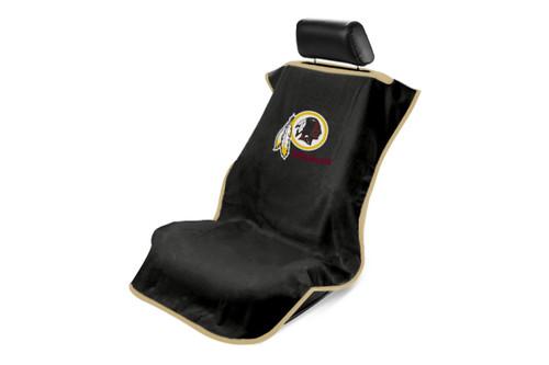 Seat armour sa100redsk black redskins logo emblem towel seat cover protector