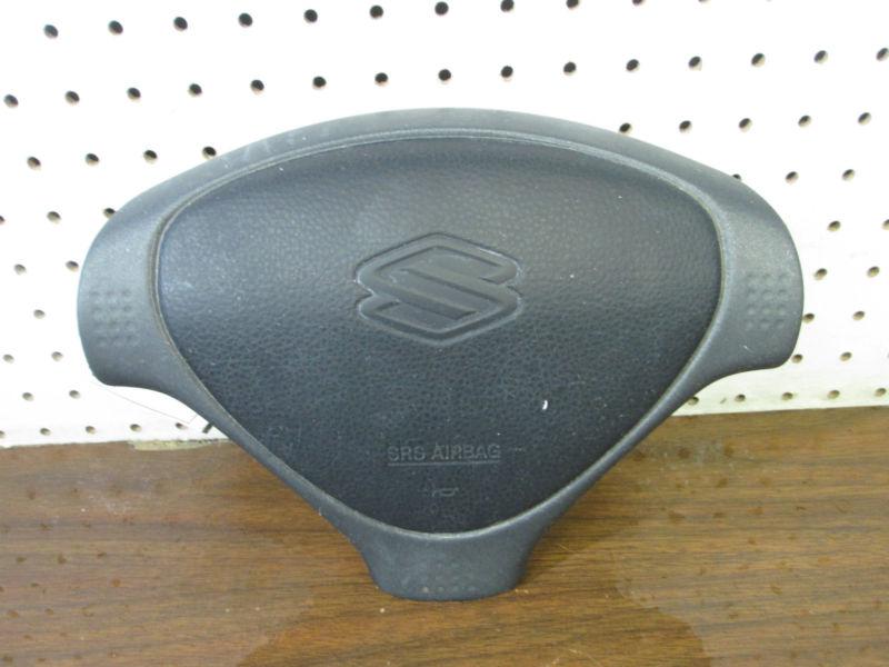 (670) 02 suzuki aerio driver air bag black