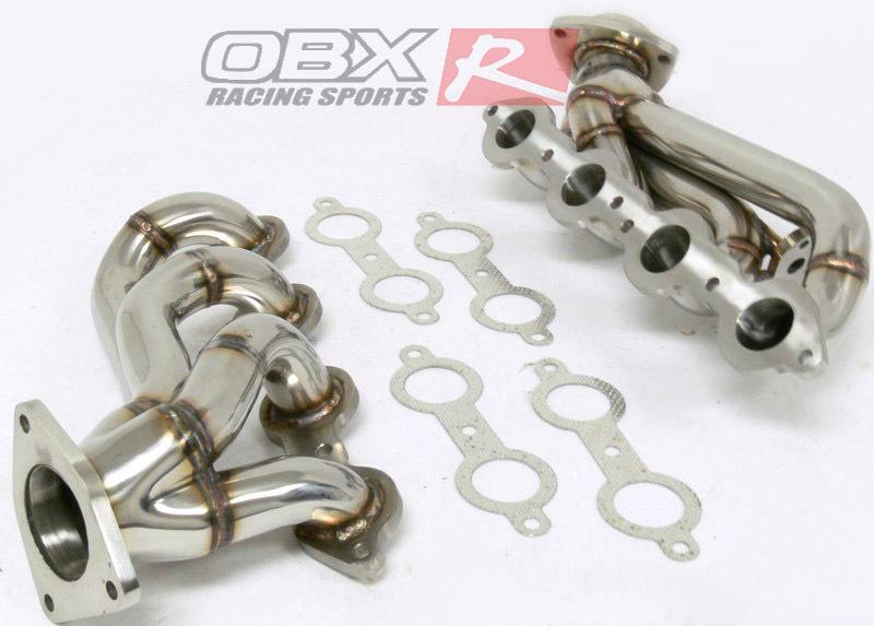 Obx exhaust header manifold 00-01 suburban tahoe yukon 4.8l 5.3l 2/4wd