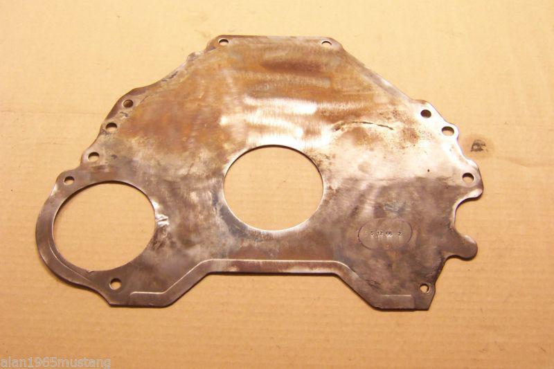 Oem 1965 1966 1967 & ? years etc ford mustang c4 & 289 - 351w spacer plate 157t